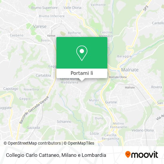 Mappa Collegio Carlo Cattaneo