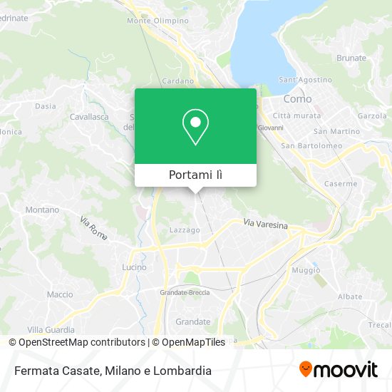 Mappa Fermata Casate