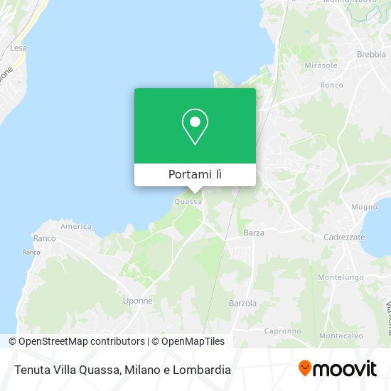Mappa Tenuta Villa Quassa