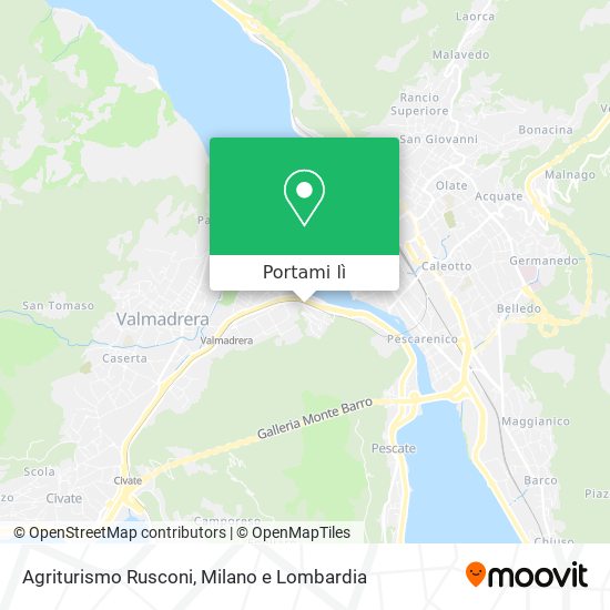 Mappa Agriturismo Rusconi