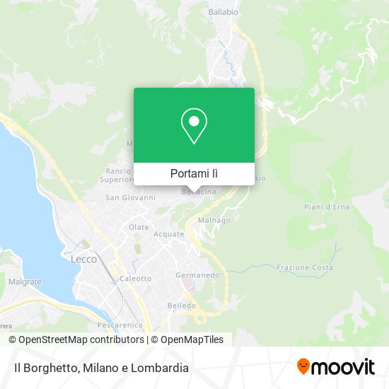 Mappa Il Borghetto