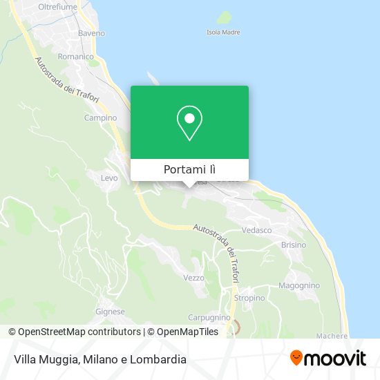 Mappa Villa Muggia