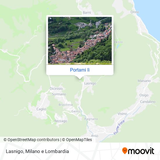 Mappa Lasnigo
