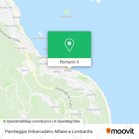 Mappa Parcheggio Imbarcadero