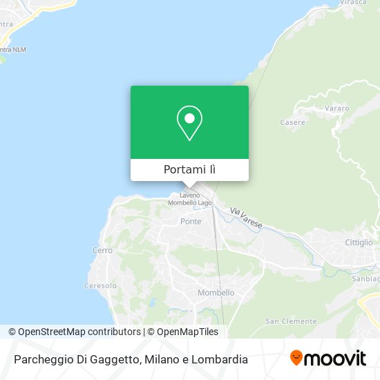 Mappa Parcheggio Di Gaggetto