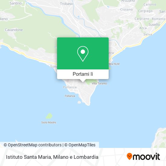 Mappa Istituto Santa Maria