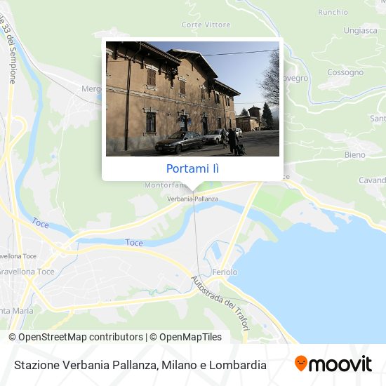 Mappa Stazione Verbania Pallanza