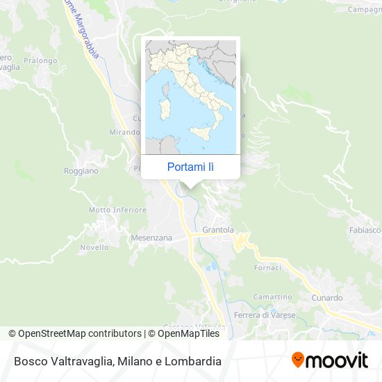 Mappa Bosco Valtravaglia