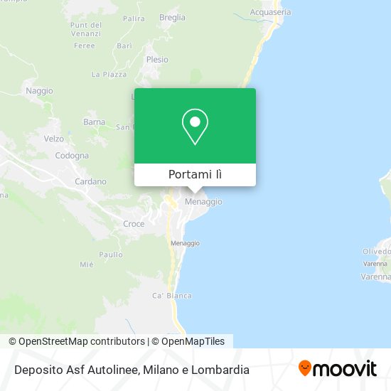 Mappa Deposito Asf Autolinee