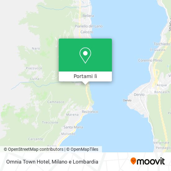 Mappa Omnia Town Hotel