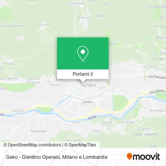 Mappa Geko - Giardino Operaio