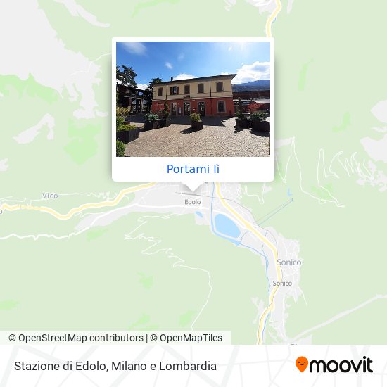 Mappa Stazione di Edolo