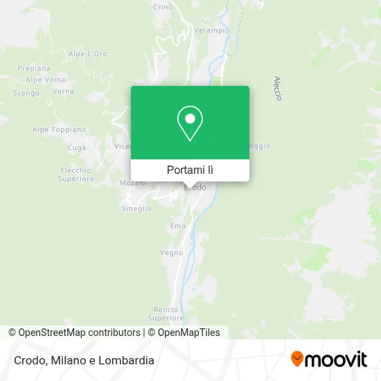 Mappa Crodo