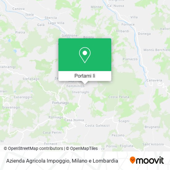 Mappa Azienda Agricola Impoggio