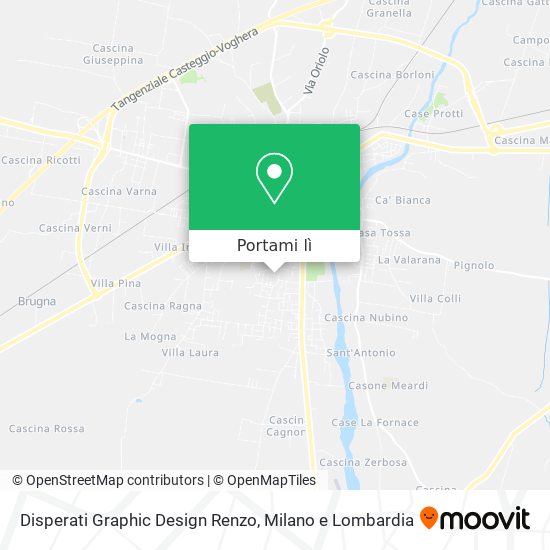 Mappa Disperati Graphic Design Renzo