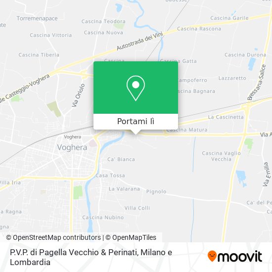 Mappa P.V.P. di Pagella Vecchio & Perinati