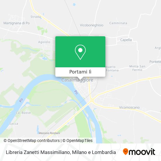 Mappa Libreria Zanetti Massimiliano