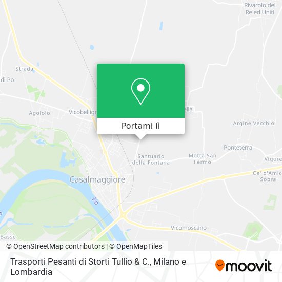 Mappa Trasporti Pesanti di Storti Tullio & C.