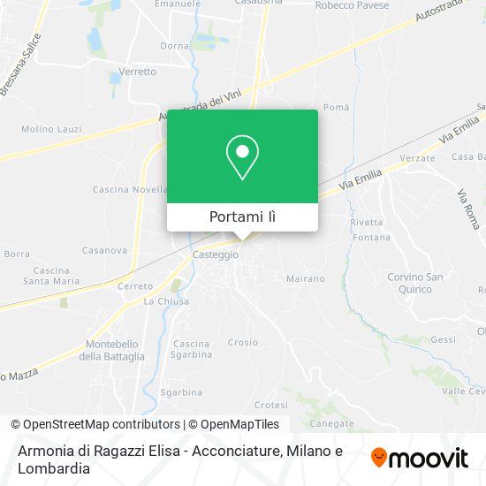 Mappa Armonia di Ragazzi Elisa - Acconciature