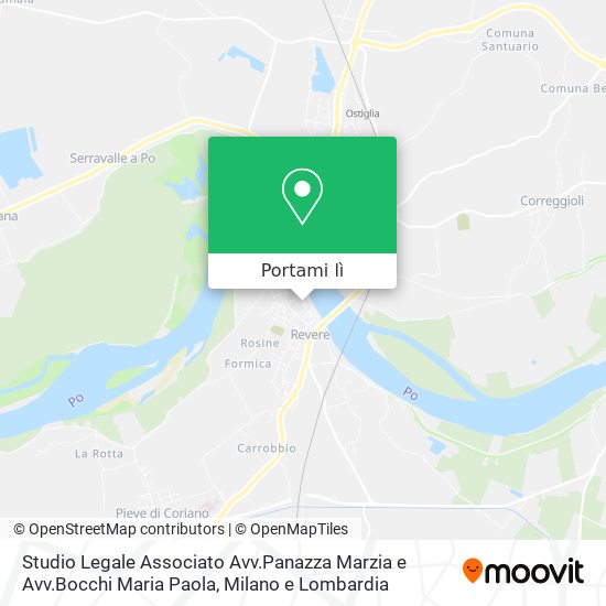 Mappa Studio Legale Associato Avv.Panazza Marzia e Avv.Bocchi Maria Paola