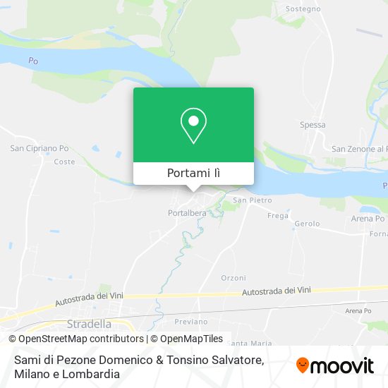 Mappa Sami di Pezone Domenico & Tonsino Salvatore