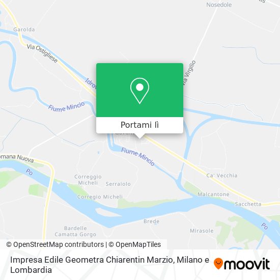 Mappa Impresa Edile Geometra Chiarentin Marzio