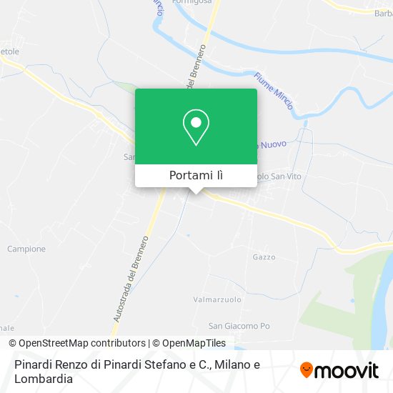 Mappa Pinardi Renzo di Pinardi Stefano e C.