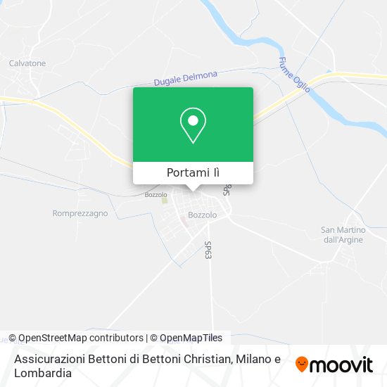 Mappa Assicurazioni Bettoni di Bettoni Christian