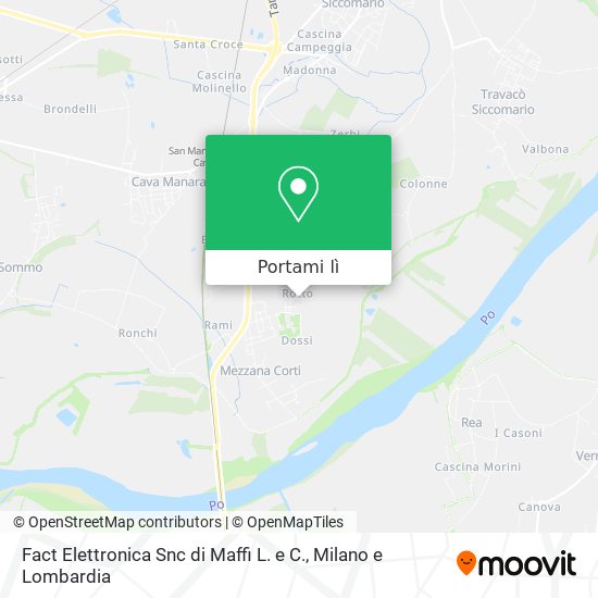 Mappa Fact Elettronica Snc di Maffi L. e C.