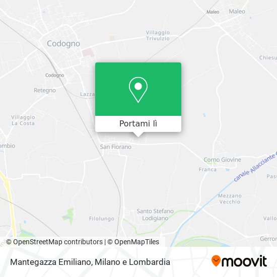 Mappa Mantegazza Emiliano