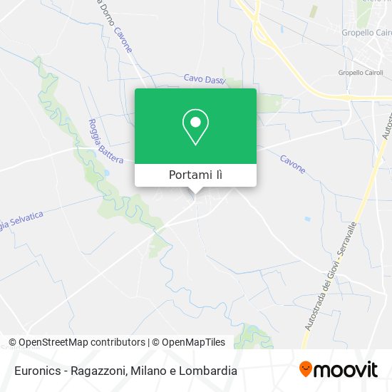 Mappa Euronics - Ragazzoni