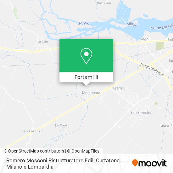 Mappa Romero Mosconi Ristrutturatore Edili Curtatone