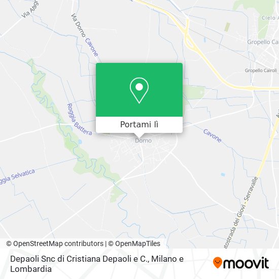Mappa Depaoli Snc di Cristiana Depaoli e C.
