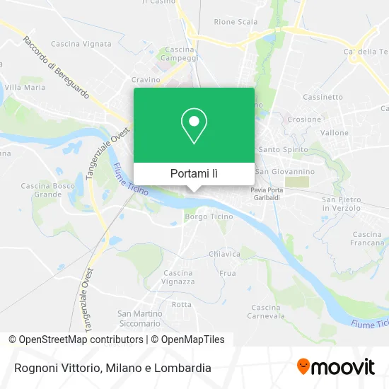 Mappa Rognoni Vittorio