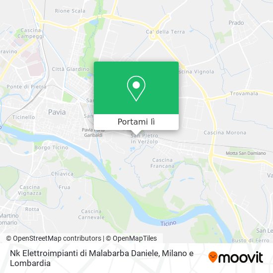 Mappa Nk Elettroimpianti di Malabarba Daniele