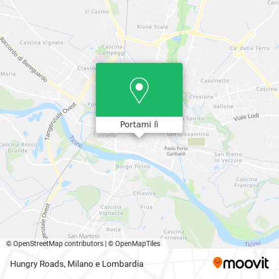 Mappa Hungry Roads