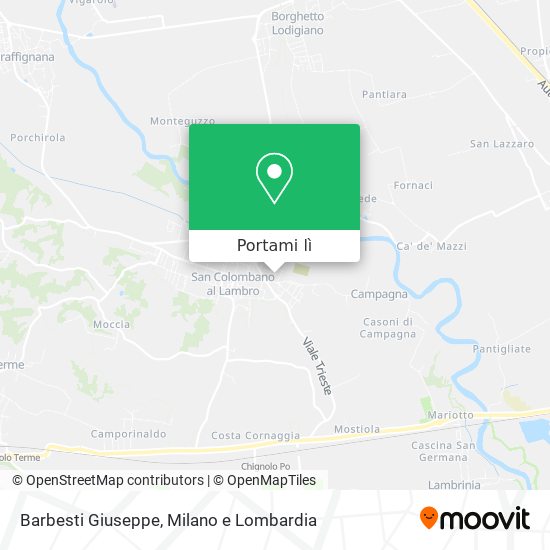 Mappa Barbesti Giuseppe