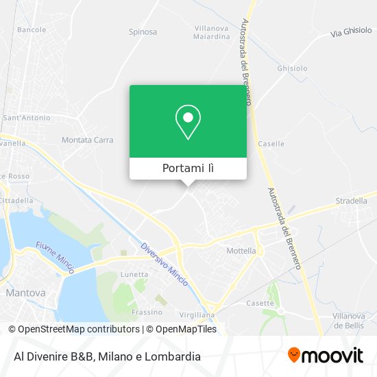 Mappa Al Divenire B&B