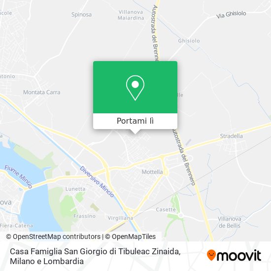Mappa Casa Famiglia San Giorgio di Tibuleac Zinaida