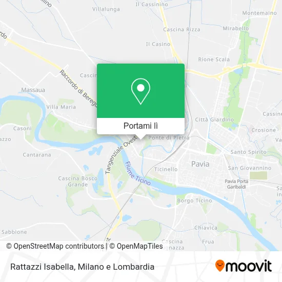 Mappa Rattazzi Isabella