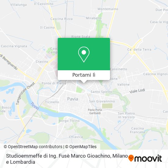 Mappa Studioemmeffe di Ing. Fusè Marco Gioachino