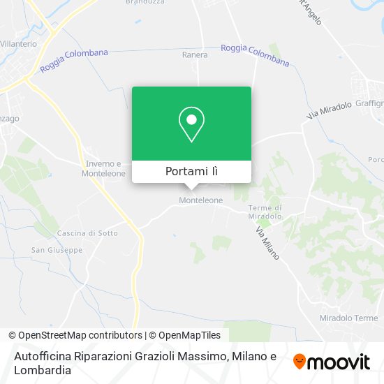 Mappa Autofficina Riparazioni Grazioli Massimo