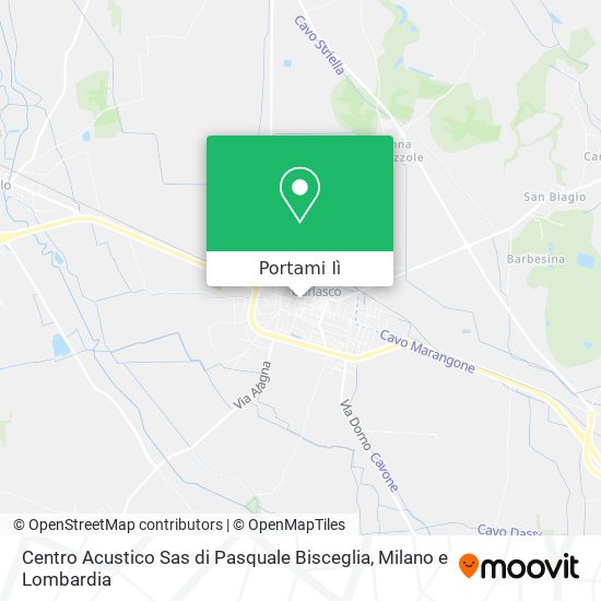 Mappa Centro Acustico Sas di Pasquale Bisceglia