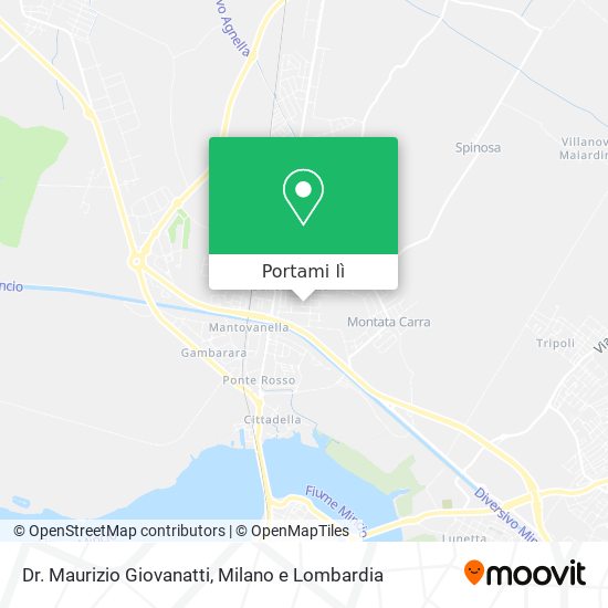 Mappa Dr. Maurizio Giovanatti