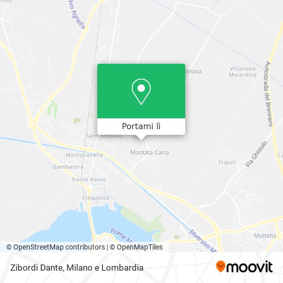 Mappa Zibordi Dante