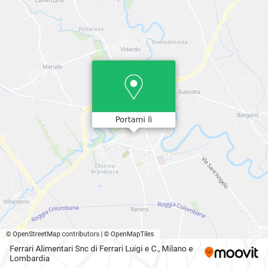 Mappa Ferrari Alimentari Snc di Ferrari Luigi e C.