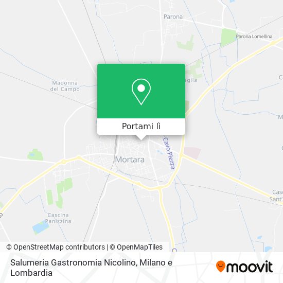Mappa Salumeria Gastronomia Nicolino