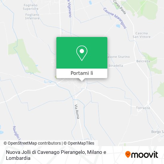 Mappa Nuova Jolli di Cavenago Pierangelo