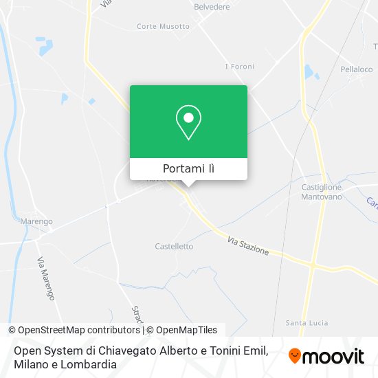 Mappa Open System di Chiavegato Alberto e Tonini Emil