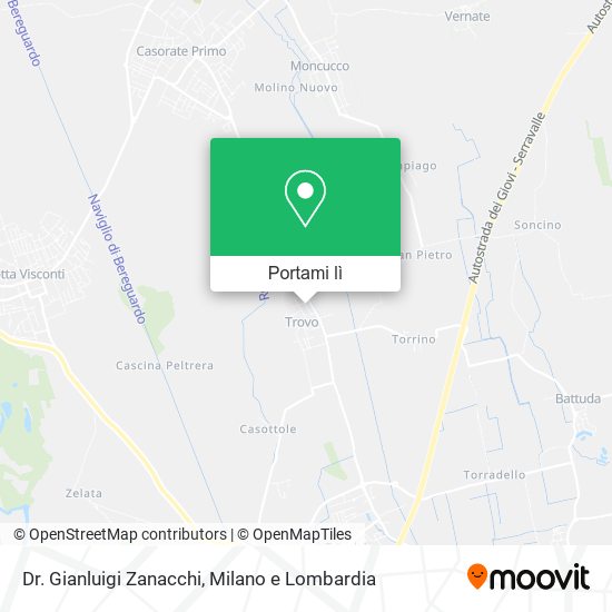 Mappa Dr. Gianluigi Zanacchi